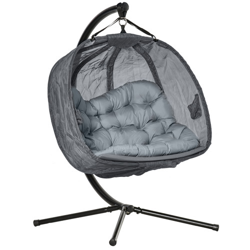 Double hanging egg chair - chair, 2