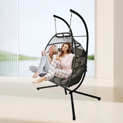 Double egg chair with - double,