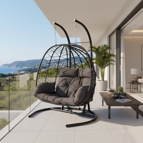 Single double hanging egg - hanging,