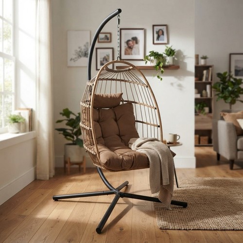 Versatile foldable egg chair - versatile,