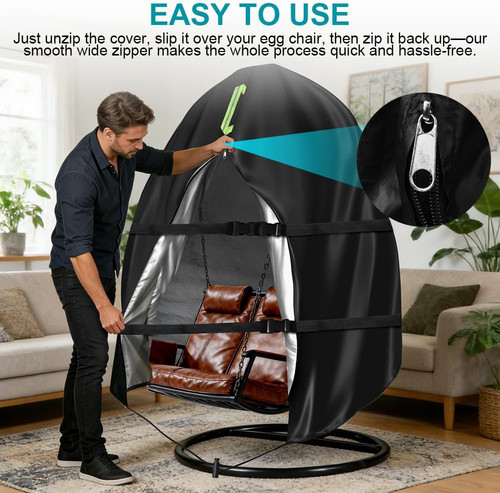 Double egg chair - egg, cover