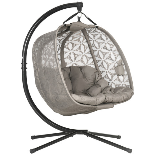 Hanging egg chair double - egg,