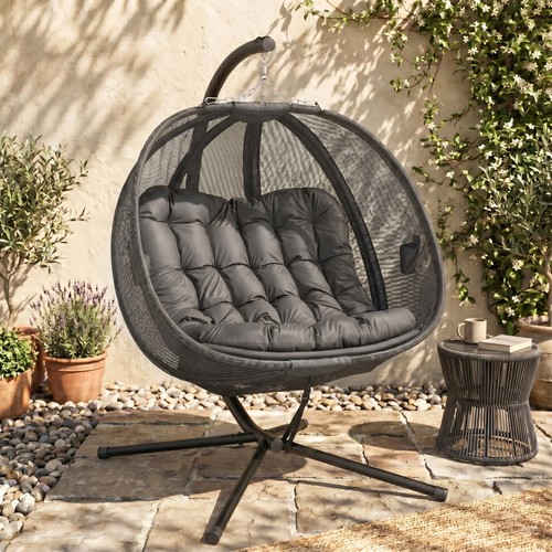 Double hanging egg chair - double,