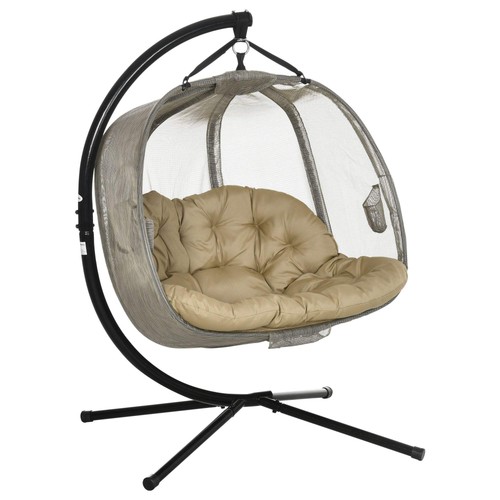 Double hanging egg chair - double,