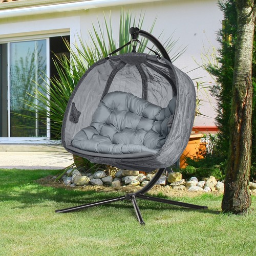 Double hanging egg chair - double,