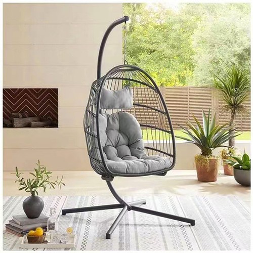 Hanging rattan egg - hanging, with