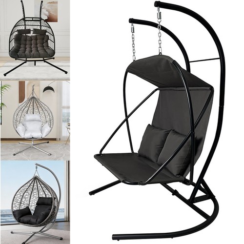 Hanging egg chair stand - hanging, +stand