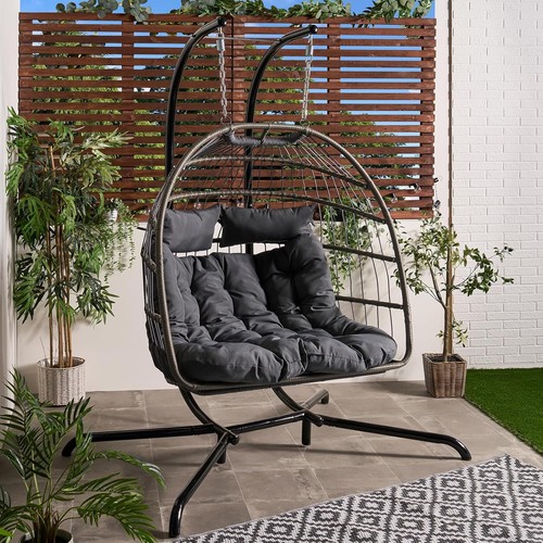 Ohs double egg chair - double,